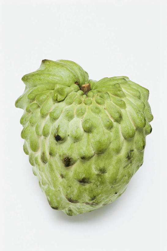 无人,竖图,俯视,室内,特写,白天,白色背景,水果,新鲜,生食,食品,果实,食物,一个,绿色,番荔枝,摄影,有机食品,绿色食品,影棚,单个,释迦,佛头果,凤梨释迦,蜜释迦,释迦凤梨,彩图,高角度拍摄,影棚拍摄,拍摄