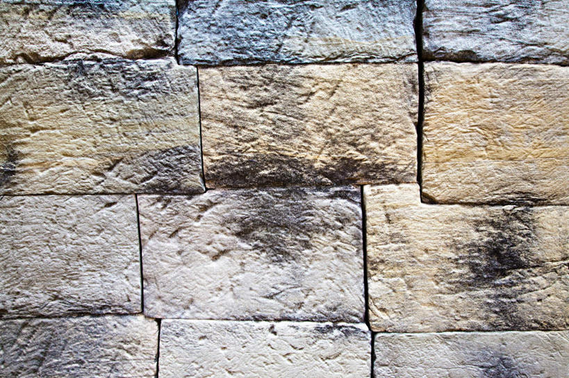 无人,横图,室外,特写,白天,正面,石头,一排,许多,阴影,整齐,粗糙,光线,纹路,石子,纹理,影子,墙,墙壁,墙面,排列,阳光,毛糙,队列,肌理,石块,岩石,彩图