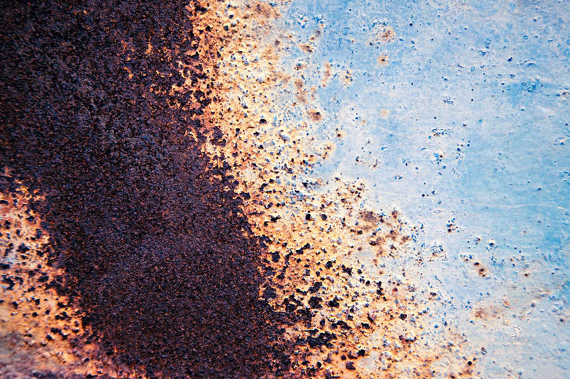 无人,横图,室外,特写,白天,正面,破旧,陈旧,生锈,纹路,纹理,墙,破坏,破损,墙壁,墙面,腐蚀,侵蚀,风化,损坏,肌理,腐化,锈迹斑斑,彩图