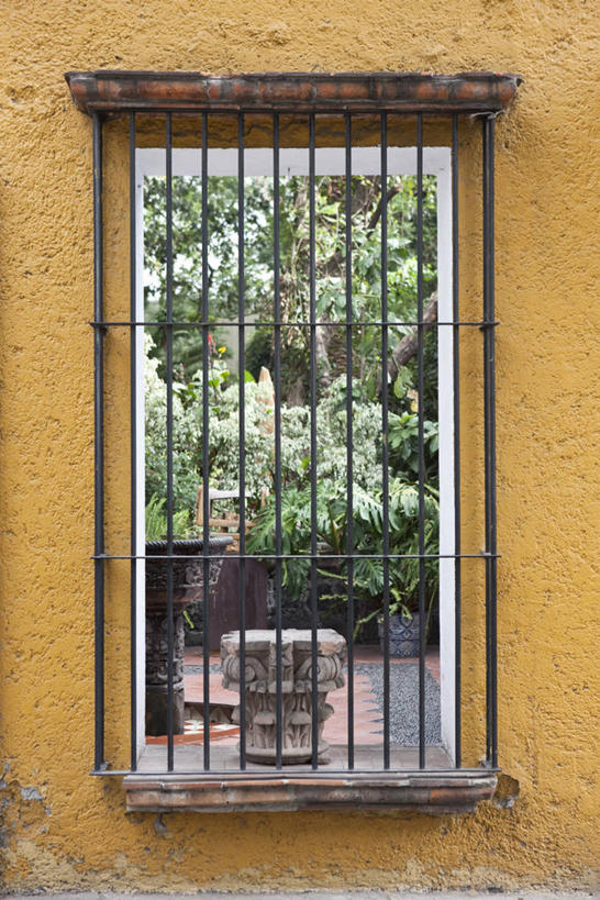 无人,家,竖图,室外,特写,白天,正面,安全,植物,窗户,城市,墨西哥,房屋,墙,屋子,防护,首都,楼房,防盗窗,玻璃窗,墙壁,墙面,住宅,树,树木,黄色,绿色,自然,生长,成长,保护,北美,北美洲,美洲,保险,墨西哥城,北亚美利加洲,亚美利加洲,保全,周全,安稳,安定,墨西哥合众国,仙人掌王国,联邦区,平安,彩图,房子