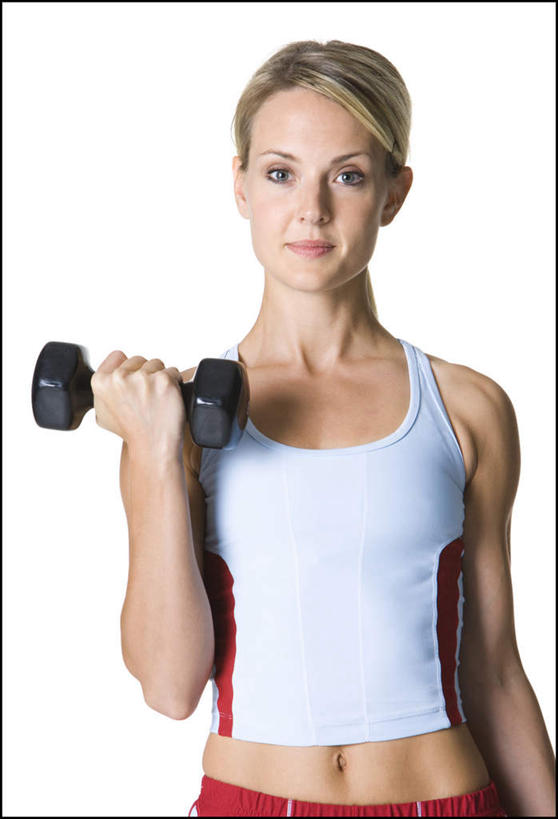 西方人,一个人,站,竖图,室内,白天,白色背景,正面,运动服,锻炼,运动,哑铃,欧洲,欧洲人,仅一个年轻女性,仅一个女性,仅一个人,握,服装,拿,拿着,注视,运动器械,一个,衣服,红色,白色,观察,看,站着,健身器械,握着,摄影,服饰,影棚,单个,观看,察看,衣着,穿着,关注,健身器材,衣饰,体育,年轻女性,女人,女性,白种人,站立,半身,彩图,影棚拍摄,健身,拍摄,运动器材,运动装