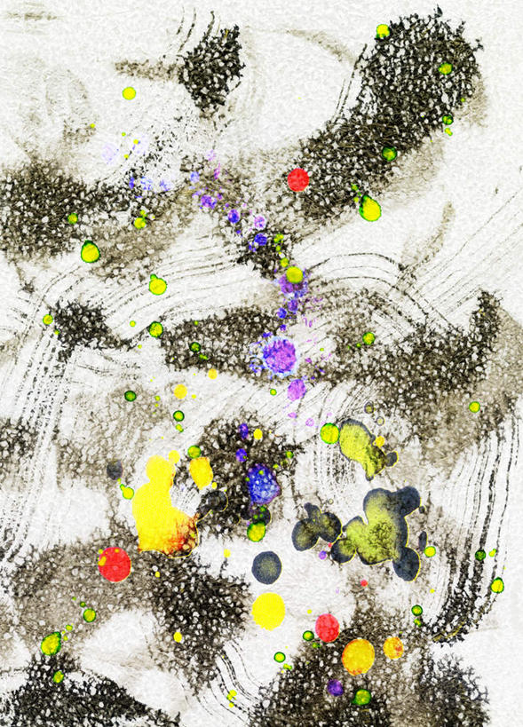 无人,竖图,彩色,插画,室内,白天,背景,正面,数码,科技,阴影,网络,墨水,高光,几何,计算机图形,凌乱,合成,图画,画,黄色,红色,黑色,灰色,电脑合成图,数码合成图,漫画,写实,具体,具象,彩图