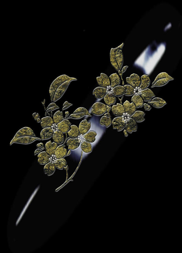 无人,竖图,插画,室内,白天,正面,幸福,纯洁,数码,科技,植物,樱花,阴影,黑色背景,枯萎,盛开,网络,高光,几何,计算机图形,合成,花蕾,图画,画,花瓣,花朵,鲜花,花苞,花蕊,等待,电脑合成图,数码合成图,生命,漫画,写实,具体,具象,仙樱花,福岛樱,青肤樱,高尚,热烈,荆桃,彩图