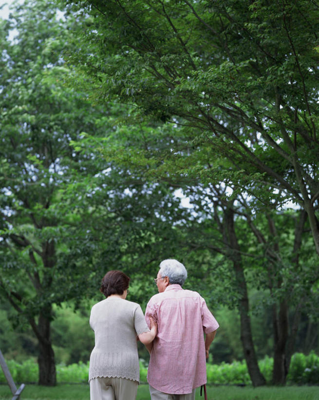 东方人,两个人,夫妻,站,握手,竖图,室外,白天,爱情,植物,亚洲,服装,浪漫,注视,休闲装,黄种人,树,树木,背面,衣服,绿色,自然,观察,看,站着,休闲,休闲服,恩爱,恋人,服饰,生长,成长,观看,察看,关注,老年男性,老年女性,男人,男性,女人,女性,亚洲人,情侣,搀手,拉手,手拉手,手握手,半身,彩图,伴侣