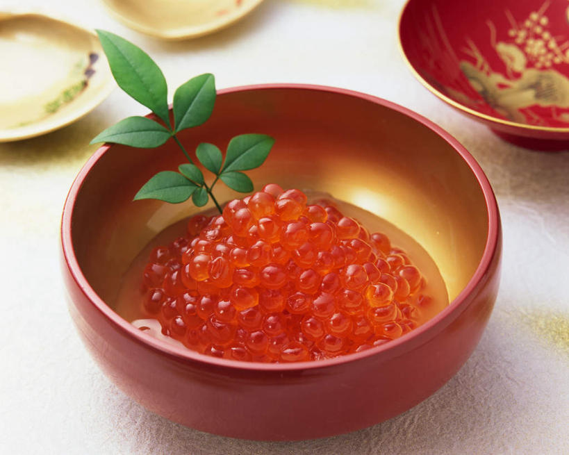 无人,横图,俯视,室内,特写,白天,烹饪,餐桌,桌子,叶子,许多,阴影,光线,影子,陶瓷,鱼卵,日本料理,料理,食品,绿叶,陶瓷制品,很多,鱼籽,菜肴,美食,食物,容器,碗,日式料理,日式,嫩叶,佳肴,餐台,储藏,储存,叶,叶片,彩图,高角度拍摄,贮存