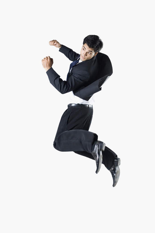 一个人,商务人士,商务男性,跳,竖图,室内,白天,白色背景,侧面,衬衫,亚洲,仅一个男性,仅一个人,仅一个中年男性,套装,领带,注视,观察,看,摄影,影棚,观看,察看,象征,庄重,关注,商务装,身份,工薪阶层,正式,地位,男人,男性,中年男性,亚洲人,印度人,白领,上班族,跳跃,彩图,全身,影棚拍摄,衬衣,拍摄