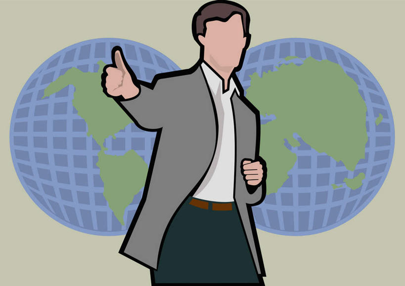 西方人,一个人,无人,商务人士,商务男性,站,横图,插画,室内,白天,正面,衬衫,智慧,数码,仪器,科技,海洋,地图,欧洲,欧洲人,仅一个男性,仅一个人,阴影,突出,套装,网格,网络,地球仪,线条,世界地图,地球,陆地,高光,几何,计算机图形,合成,全球,图画,称赞,表扬,画,球,仅一个年轻男性,两个,经纬线,模型,手势,站着,球体,竖,地理,国家,翘,高,电脑合成图,数码合成图,大陆,世界,夸奖,优秀,合成图,商务装,纬线,漫画,版图,经线,工薪阶层,好,妙,顺利,出色,超群,杰出,卓越,奇妙,经纬仪,地理学,写实,具体,具象,聪明,男人,男性,年轻男性,白种人,大拇指,白领,上班族,站立,半身,彩图,衬衣,大洋,大洲