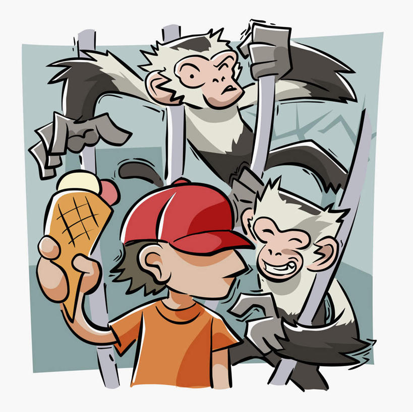 西方人,儿童,一个人,无人,栏杆,站,横图,插画,室内,白天,白色背景,正面,纯洁,数码,科技,哺乳动物,猴,野生动物,猴子,帽子,欧洲,欧洲人,仅一个男性,仅一个人,握,阴影,服装,网络,围栏,冰激凌,高光,几何,计算机图形,清凉,合成,图画,休闲装,运动帽,护栏,画,小孩,衣服,红色,动物,冷饮,站着,仅一个小孩,休闲,舒服,休闲服,鸭舌帽,冰淇淋,可爱,童年,童趣,握着,服饰,活泼,幽默,解暑,电脑合成图,数码合成图,合成图,解渴,诙谐,漫画,雪糕,童真,华夫饼,烂漫,无邪,舒爽,写实,具体,具象,窝夫,格子饼,华夫,格仔饼,压花蛋饼,冰糕,消暑,风趣,天真,男孩,男人,男性,白种人,孩子,站立,半身,彩图,男生