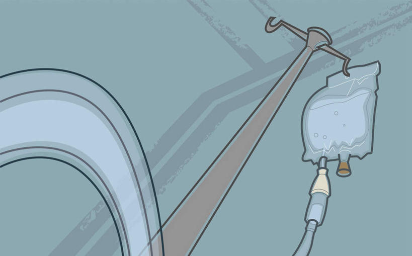 无人,医院,横图,插画,室内,白天,仰视,数码,科技,袋子,吊挂,悬挂,阴影,不锈钢,网络,不锈钢制品,塑料,高光,几何,计算机图形,挂,合成,图画,画,一个,塑料制品,针管,针筒,注射,单个,电脑合成图,数码合成图,医疗,医疗设备,注射器,输液,合成图,医疗器械,漫画,塑封,打点滴,医疗机构,输液架,输液瓶,静脉输液,写实,具体,具象,医疗用具,彩图,低角度拍摄,病院,诊所,密封袋,塑封袋