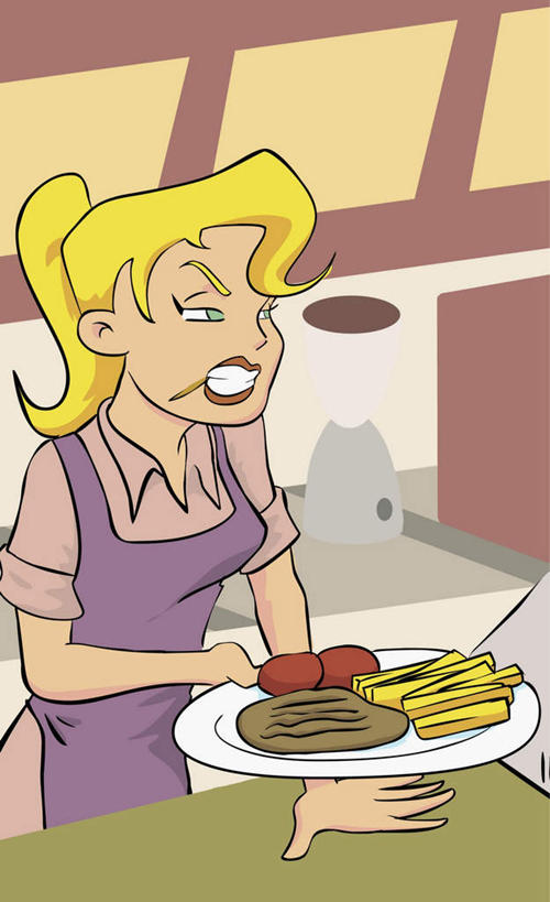 西方人,一个人,无人,服务员,站,竖图,插画,室内,白天,正面,工作服,制服,数码,科技,餐桌,厨房,窗户,桌子,餐具,欧洲,欧洲人,仅一个年轻女性,仅一个女性,仅一个人,握,阴影,网络,碟子,壶,盘,高光,几何,计算机图形,拿,合成,图画,拿着,注视,玻璃窗,画,水壶,盘子,茶壶,容器,碟,观察,看,站着,握着,餐台,观看,咬牙切齿,电脑合成图,数码合成图,察看,合成图,关注,漫画,写实,具体,具象,工作制服,年轻女性,女人,女性,白种人,服务生,侍者,站立,半身,彩图,工作套服,灶间