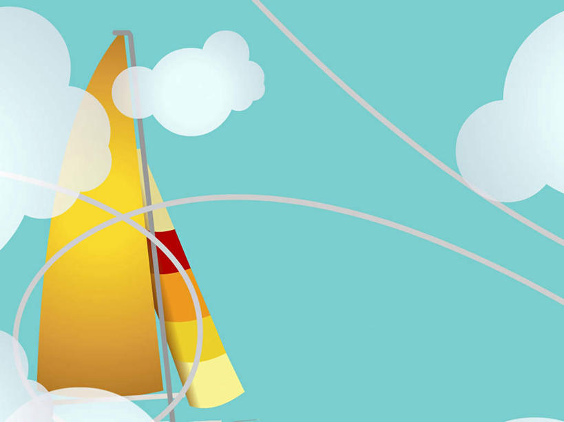 帆船,无人,横图,插画,室内,白天,正面,数码,科技,船,阴影,网络,线条,云,云朵,高光,几何,计算机图形,合成,云彩,图画,画,蓝色,白云,蓝天,天空,交通工具,天,晴朗,电脑合成图,数码合成图,合成图,载具,漫画,写实,具体,具象,晴空,彩图