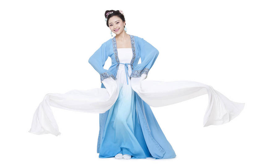 东方人,成年人,一个人,笑,微笑,露齿笑,横图,留白,白色背景,正面,民族服装,快乐,幸福,热情,北京,中国,亚洲,仅一个年轻女性,仅一个女性,仅一个人,表演,服装,艺术,古典,文化,传统,扮演,衣服,发饰,飞天,活力,美女,摄影,服饰,影棚,生活方式,仙女,古装,演出,袖子,高雅,优美,娱乐活动,发髻,中国文化,摄影棚,古典风格,演出服,东亚,东亚文化,韵味,技能,年轻女性,女人,女性,亚洲人,中国人,年轻人,舞者,彩图,影棚拍摄,传统服装,民俗服,装扮,欢乐,拍摄,舞蹈,魅力,传统文化,美人,水袖