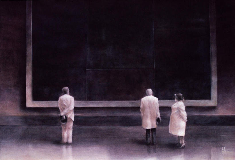 西方人,无人,三个人,伙伴,朋友,博物馆,站,横图,室内,白天,绘画,友谊,帽子,油画,欧洲,欧洲人,服装,研究,艺术,墙,古典,教育,注视,休闲装,礼帽,文化,墙壁,墙面,背面,衣服,黑色,工艺品,观察,看,品味,站着,休闲,休闲服,服饰,观看,展览,靠背,美术,察看,高雅,关注,欣赏,陈列,美学,典藏,友情,男人,男性,女人,女性,中年男性,中年女性,白种人,站立,彩图,全身