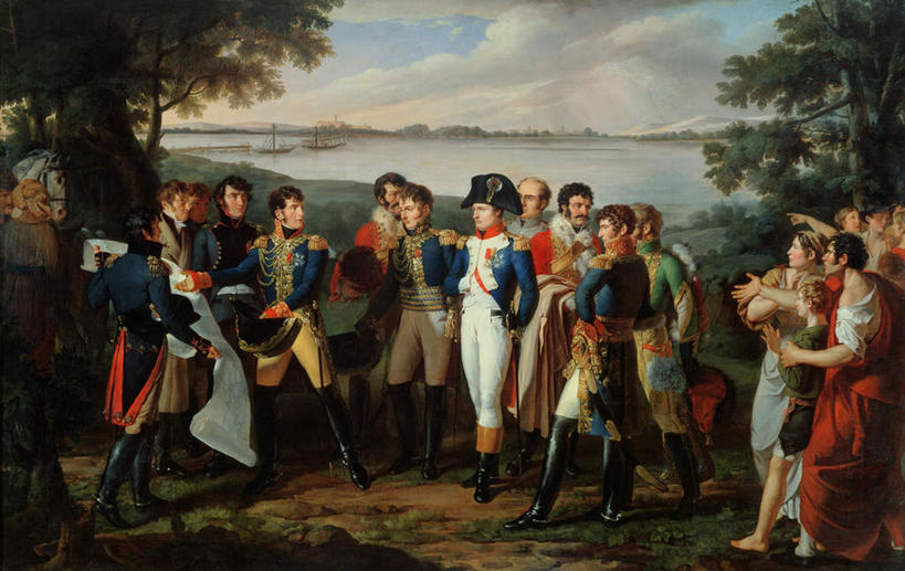 无人,站,横图,室内,白天,正面,制服,绘画,竞争,河流,树林,水,植物,道路,地图,帽子,油画,对抗,握,波纹,艺术,冲突,信息,河水,水流,云,云朵,交通,涟漪,许多人,古典,拿,云彩,拿着,注视,方向,破坏,文化,手叉腰,树,树木,衣服,蓝色,绿色,白云,倒影,蓝天,水纹,天空,自然,工艺品,波浪,天,叉腰,观察,看,品味,站着,一群人,武器,战争,握着,生长,晴朗,成长,观看,引导,指引,军人,美术,损坏,察看,倒映,军装,高雅,剑,攻击,威胁,对立,关注,矛盾,兵器,军服,防御,部队,军队,水晕,美学,敌对,挫败,斗争,抗拒,抗衡,杀伤,威慑,二角帽,拿破仑帽,反照,危险,男人,男性,中年男性,晴空,站立,彩图,全身,导航