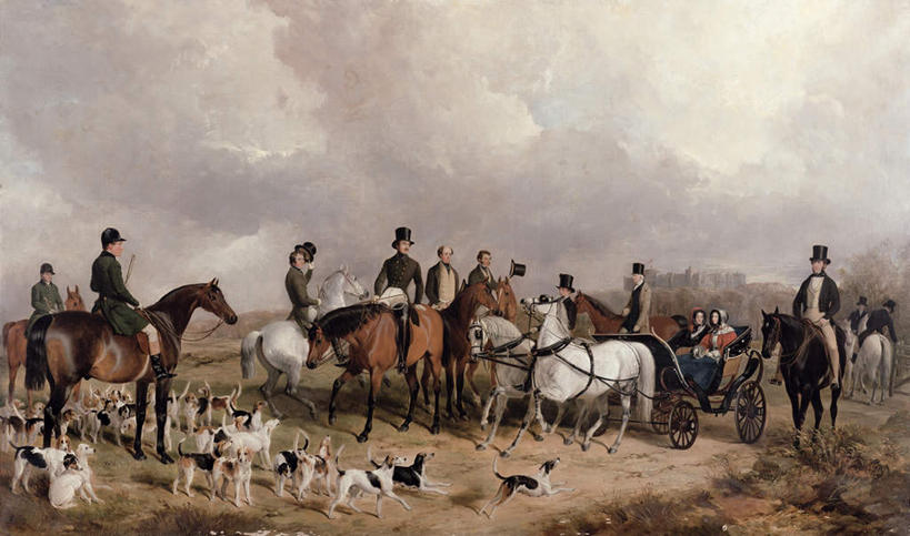 西方人,无人,伙伴,朋友,坐,横图,室内,白天,正面,民族服装,绘画,友谊,合作,团队,宠物,狗,马,野生动物,帽子,油画,欧洲,欧洲人,许多,骑马,握,艺术,云,云朵,马车,许多人,古典,云彩,注视,礼帽,文化,车,骑,蓝色,白云,蓝天,天空,动物,工艺品,交通工具,天,观察,看,品味,一群人,可爱,战略,握着,运输,牲畜,晴朗,观看,美术,察看,高雅,关注,载具,忠诚,美学,联合,合谋,配合,协作,男人,男性,女人,女性,中年男性,中年女性,白种人,晴空,犬,坐着,彩图,全身,传统服装,民俗服