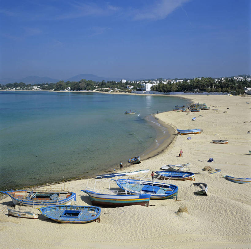 无人,横图,室外,白天,正面,度假,海浪,海洋,美景,沙滩,植物,城市风光,城市,船,非洲,突尼斯,阴影,光线,沙子,影子,海岸,景观,浪花,水平线,云,云朵,辽阔,木船,海平线,沙地,云彩,娱乐,树,树木,蓝色,绿色,白云,蓝天,天空,阳光,自然,海水,交通工具,天,享受,休闲,广阔,景色,放松,生长,晴朗,成长,一望无际,舟,载具,海景,北非,阿非利加洲,突尼斯共和国,无边无际,一马平川,哈马马特,大海,风浪,海,海水的波动,海滩,近岸浪,涌浪,晴空,彩图,水天相接,水天一线