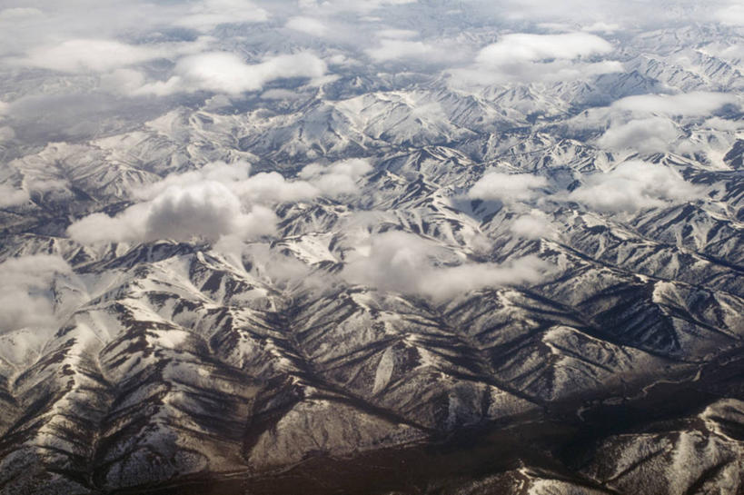无人,横图,俯视,航拍,室外,北极,山,雪,美国,地形,云,山谷,树,风景,自然,寒冷,摄影,气象,气候,鸟瞰,地貌,地质学,布鲁克斯山脉,彩图,高角度拍摄