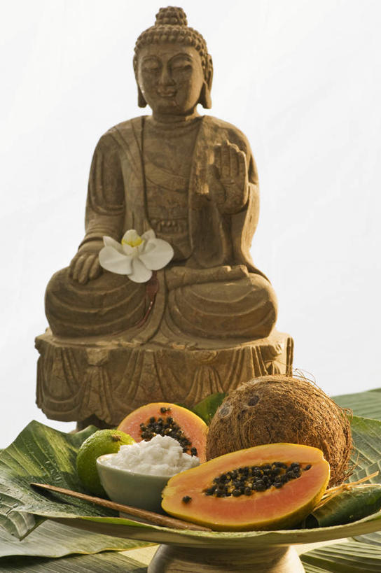 米饭,无人,竖图,俯视,室内,特写,白天,纯洁,植物,莲花,木瓜,香蕉,椰子,叶子,雕塑,切开,阴影,艺术,装饰,光线,雕刻,雕像,佛像,纹理,影子,陶瓷,绿叶,陶瓷制品,饭,一个,绿色,容器,工艺品,碗,切,嫩叶,摄影,影棚,单个,纪念,储藏,华丽,修饰,美术,点缀,五谷,富贵,神圣,储存,主题,陈列,剖面,切面,纯净,肌理,功能,美学,衬托,美观,雅致,雅观,六月花神,大椰,胥余,椰瓢,越王头,正直,奶匏,蓬生果,乳瓜,石瓜,万寿匏,荷花,六月春,藕花,水芙蓉,叶,叶片,叶脉,万寿果,甘蕉,番木瓜,彩图,高角度拍摄,影棚拍摄,拍摄,贮存
