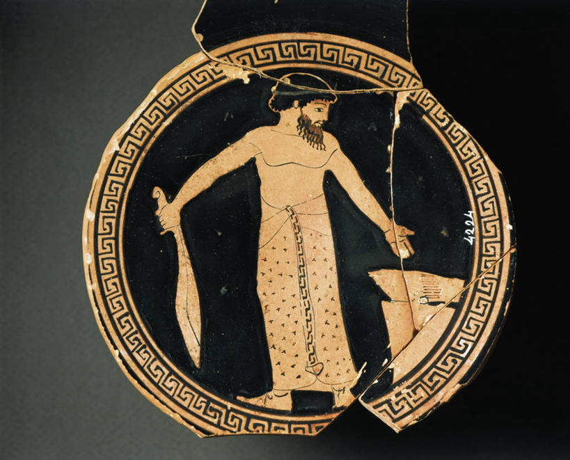 无人,横图,特写,圆形,标志,符号,陶瓷制品,标识,古代,职业,陶器,摄影,部分,性别符号,屠夫,古希腊,古代文明,美术工艺,彩图,影棚拍摄,男性符号