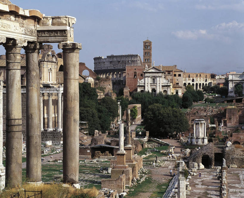 无人,教堂,横图,俯视,室外,白天,建筑,意大利,柱子,首都,历史,古罗马,废墟,古代,地标建筑,摄影,宗教,红球甘蓝,考古学,意大利文化,拉奇奥,古代文明,彩图,高角度拍摄,农神庙,过去