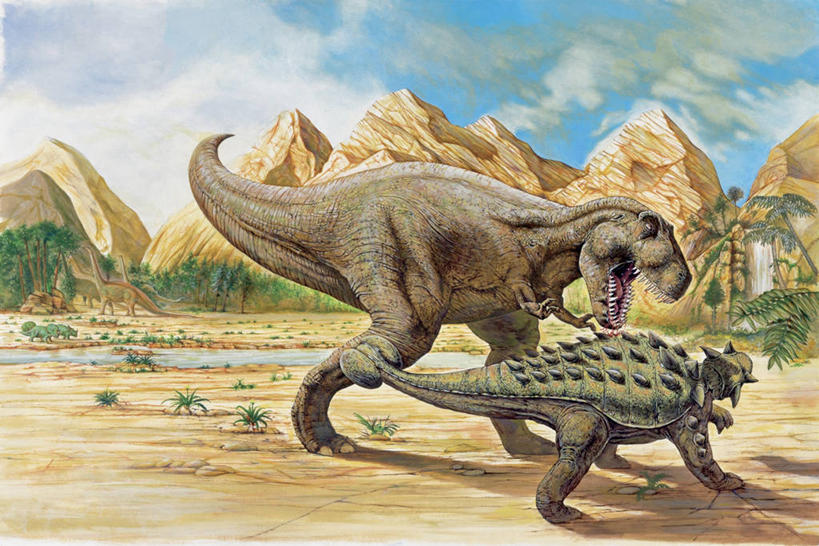 无人,横图,插画,室外,白天,侧面,旅游,度假,数码,科技,美景,植物,哺乳动物,野生动物,阴影,科学,网络,地形,景观,云,高光,几何,计算机图形,合成,图像,图画,历史,娱乐,画,树,天空,自然,动物,两只,享受,休闲,概念,生物,景色,放松,恐龙,食草动物,电脑合成图,数码合成图,生物学,合成图,岩层,自然风光,主题,自然现象,漫画,视角,霸王龙,偶蹄目,计算机制图,地貌,写实,具体,具象,构图,古代史,进化,地质学,史前时代,岩石,步行,彩图,包头龙,时空,动物学,白垩系,过去,古生物学,脊椎动物亚门