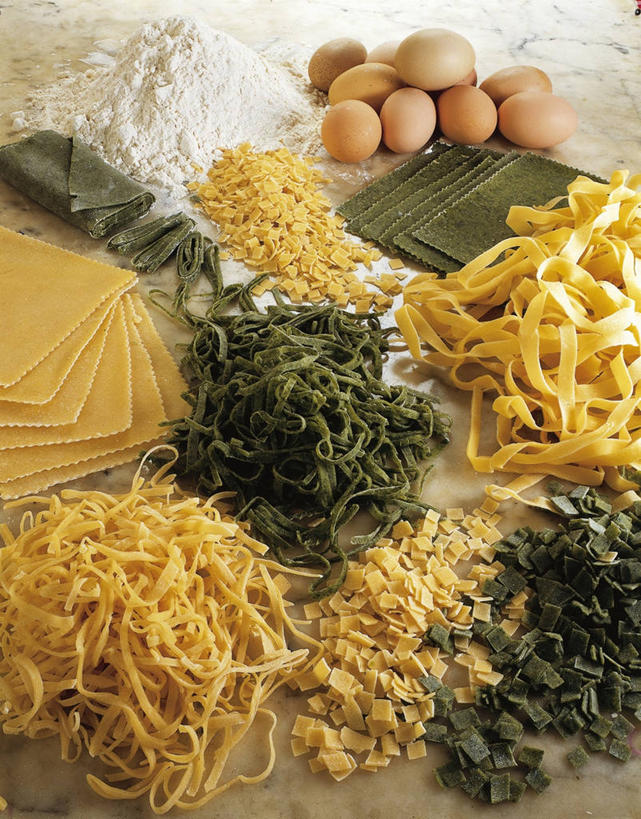 无人,竖图,俯视,室内,特写,静物,准备,鸡蛋,食品,意大利食品,曲奇,饮食,摄影,生活方式,多样,意大利馄饨,健康食物,意大利宽面,彩图,高角度拍摄,小麦面粉,成分