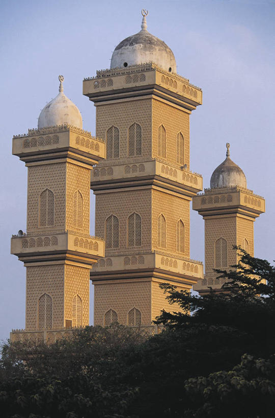 无人,竖图,建筑,非洲,摄影,宗教,伊斯兰教,象牙海岸,自然地理,彩图,传统文化