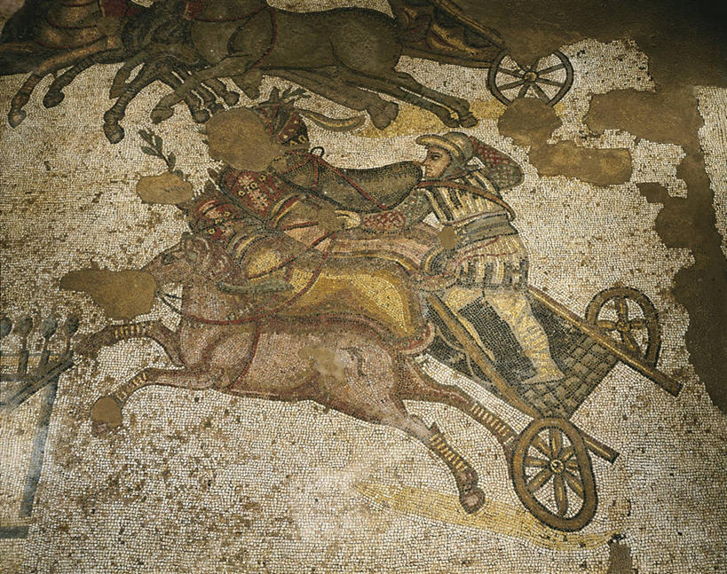 无人,健身房,马戏团,横图,室内,特写,竞争,马,意大利,花纹,装饰,标志,符号,图案,标识,古罗马,地标建筑,摄影,考古学,西西里,古典风格,意大利文化,战车,性别符号,古代文明,古代史,美术工艺,恩纳省,彩图,男性符号