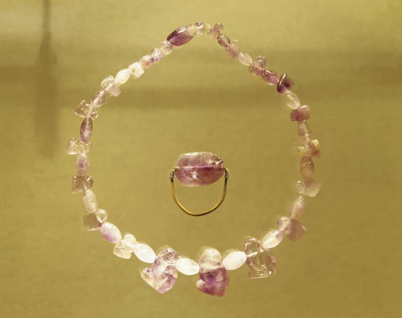 无人,横图,珠宝,埃及,古代,两个,戒指,摄影,手镯,中东,埃及文化,紫水晶,古埃及文明,古代文明,美术工艺,彩图,影棚拍摄