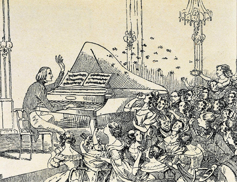 成年人,舞台,坐,举,横图,插画,室内,白天,侧面,数码,科技,表演,阴影,正装,网络,钢琴,乐谱,许多人,高光,几何,计算机图形,音乐,合成,图画,历史,表演者,画,扮演,托,一群人,人体,电脑合成图,数码合成图,演出,合成图,群众,音乐人,漫画,写实,具体,具象,四肢,男人,女人,手臂,作曲家,举起,举手,举着,向上举,向上伸,向上托,彩图,讽刺画