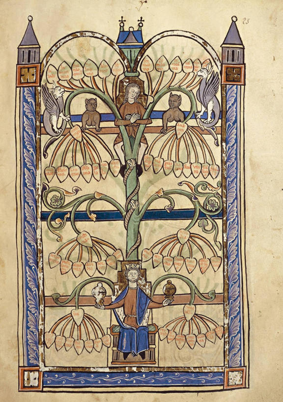 成年人,两个人,坐,竖图,插画,正面,数码,科技,植物,阴影,对称,网络,蛇,高光,几何,计算机图形,合成,图画,画,手稿,电脑合成图,数码合成图,国王,合成图,怪物,恶魔,漫画,圣玛丽,写实,具体,具象,王座,美术工艺,男人,女人,彩图,家谱