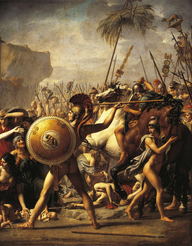 成年人,竖图,室外,白天,绘画,安全,建筑,士兵,神话,艺术,冲突,军事,盔甲,头盔,防护,古典,历史,文化,古罗马,工艺品,品味,战争,盾,保护,美术,高雅,剑,文学,打斗,保险,防御,进攻,群众,矛,18世纪,铠甲,美学,防具,防卫,战役,美术工艺,平安,男人,女人,彩图,甲胄