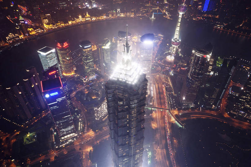 无人,横图,俯视,室外,夜晚,度假,美景,城市风光,城市,建筑,摩天大楼,景观,首都,娱乐,现代,金茂大厦,享受,休闲,景色,放松,摄影,照亮,中国文化,彩图,高角度拍摄