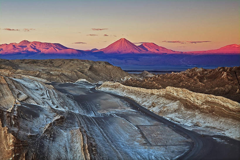 无人,横图,室外,美景,日落,山脉,智利,景观,月球,云,山谷,风景,天空,自然,黄昏,景色,摄影,宁静,自然风光,月亮谷,自然地理,彩图