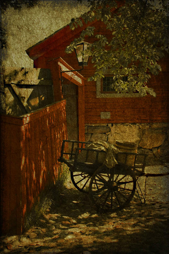 无人,博物馆,站,竖图,室外,建筑,静物,瑞典,木制,包,栅栏,房屋,篱笆,马车,谷类,首都,古典,历史,灯,树,运输,摄影,斯德哥尔摩,斯堪狄纳维亚半岛,旅行,王室狩猎场