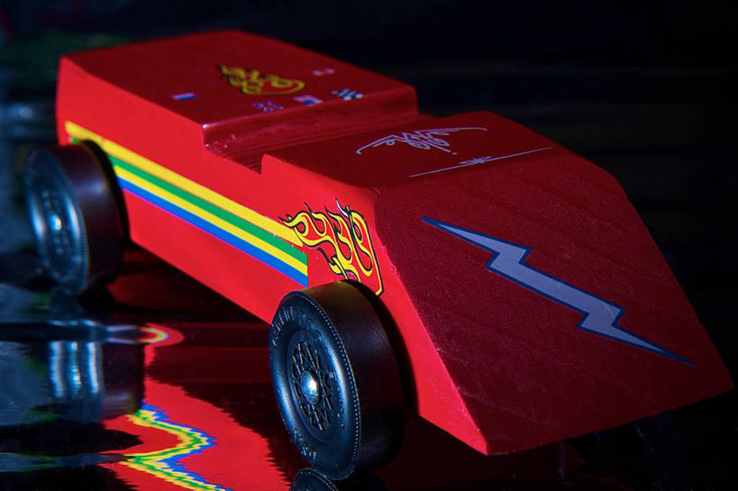 无人,横图,赛车,玩具,黑色背景,条纹,反射,木制,古典,一个,红色,童年,摄影,单个,怀旧,想法,彩图,影棚拍摄