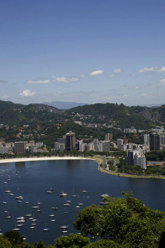 无人,竖图,俯视,室外,白天,留白,海洋,美景,山,水,建筑,船,巴西,景观,树,风景,自然,地标建筑,景色,南美,运输,摄影,宁静,环境,自然风光,里约热内卢,里约热内卢州,甜面包山,彩图,高角度拍摄,旅行