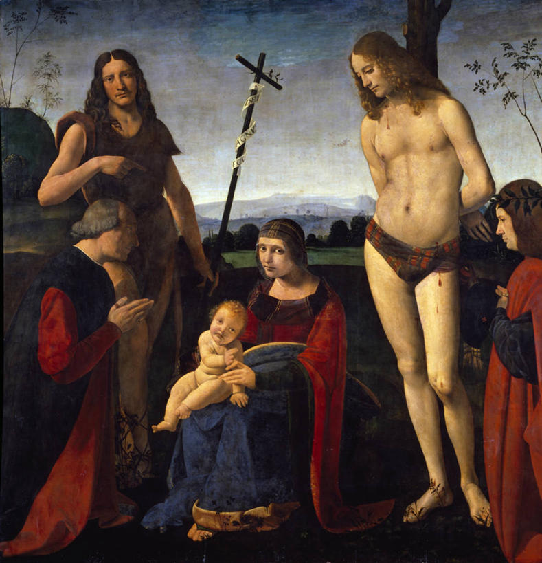 婴儿,儿童,成年人,裸体,竖图,方图,插画,室外,白天,绘画,纯洁,数码,科技,阴影,艺术,网络,十字架,高光,几何,计算机图形,古典,文艺复兴,合成,图画,拿着,文化,画,树,小孩,工艺品,品味,祈祷,可爱,宗教,活泼,美术,电脑合成图,数码合成图,高雅,基督,基督教,合成图,天主教,宝宝,耶稣,漫画,纯真,烂漫,无邪,救世主,写实,具体,具象,美学,基利斯督,弥赛亚,默西亚,圣人,圣塞巴斯蒂安,伶俐,天真,男人,女人,孩子,跪着,彩图