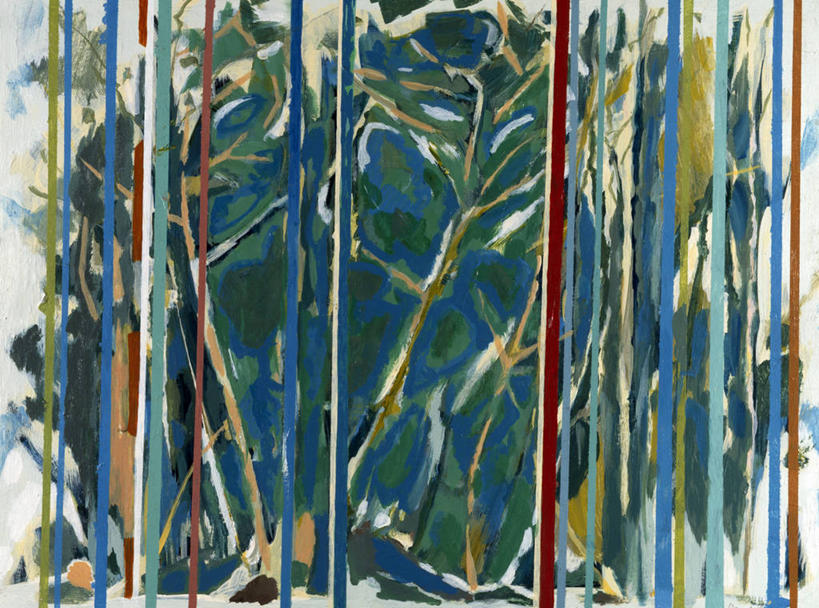 无人,横图,插画,室外,数码,科技,森林,阴影,条纹,网络,高光,几何,计算机图形,合成,图画,画,树,树干,电脑合成图,数码合成图,合成图,漫画,写实,具体,具象,丙稀画,彩图