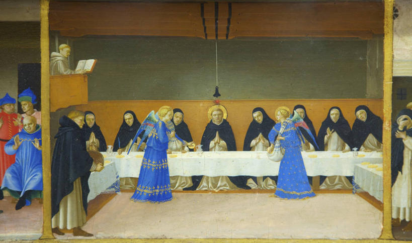 坐,横图,插画,室内,民族服装,绘画,数码,科技,光晕,桌子,天使,阴影,艺术,网络,许多人,高光,几何,计算机图形,古典,合成,图画,文化,画,工艺品,品味,祈祷,一群人,宗教,美术,电脑合成图,数码合成图,高雅,基督教,合成图,漫画,写实,具体,具象,美学,圣人,僧侣,彩图,传统服装,民俗服,加冕式