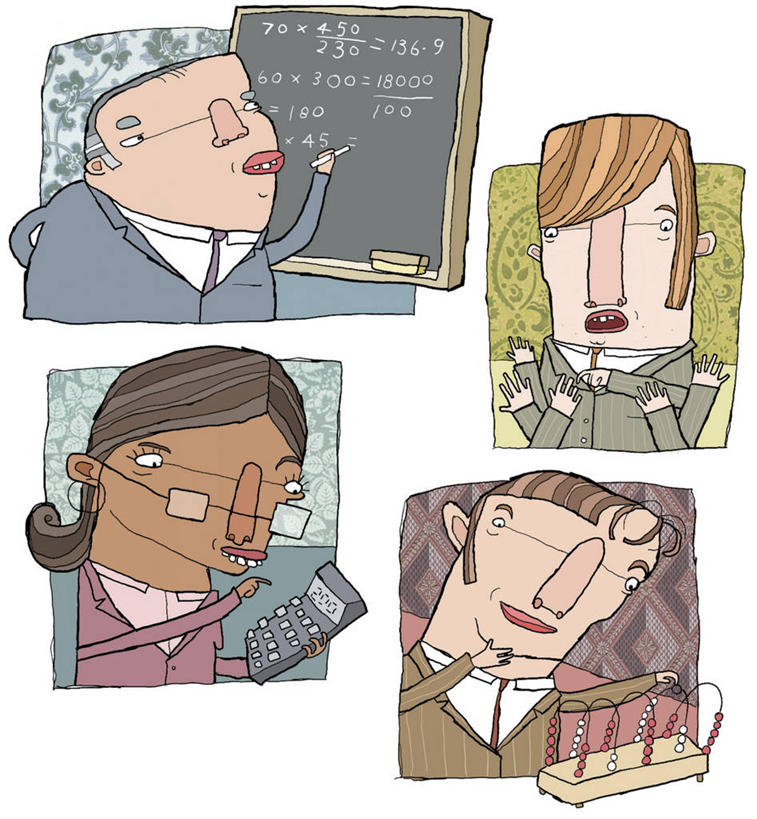 成年人,脸,头,脸颊,四个人,人群,商务人士,商务男性,商务女性,竖图,插画,白色背景,衬衫,商务,赚钱,计算器,算盘,数码,科技,写,阴影,套装,网络,眼镜,高光,几何,计算机图形,合成,图画,肩膀,画,黑板,卡通,金融,幽默,电脑合成图,数码合成图,企业,公司,合成图,商务装,合伙,漫画,工薪阶层,写实,具体,具象,想法,美术工艺,男人,女人,头部,脸部,脸蛋,面部,白领,上班族,彩图,衬衣,讽刺画