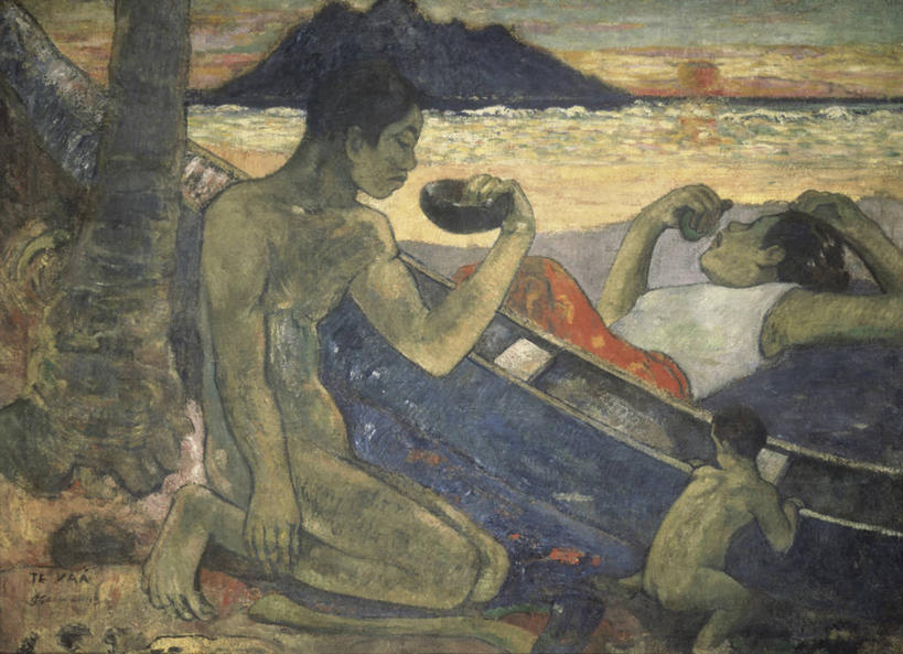 儿童,成年人,裸体,三个人,人群,家庭,母亲,父亲,儿子,蹲,吃,横图,插画,室外,绘画,懒惰,数码,科技,海洋,日落,山,船,椰子,阴影,艺术,网络,高光,几何,计算机图形,古典,合成,图画,拿着,文化,画,树干,工艺品,品味,疲倦,温暖,温馨,一家人,赤脚,放松,美术,电脑合成图,数码合成图,和睦,疲劳,高雅,热带气候,疲惫,合成图,独木舟,困乏,漫画,写实,具体,具象,疲乏,美学,法属玻利尼西亚,委顿,疲困,疲顿,疲钝,倦怠,怠倦,塔西提岛,男孩,男人,女人,海滩,睡觉,仰卧,彩图,融洽,法国海外领土,斧