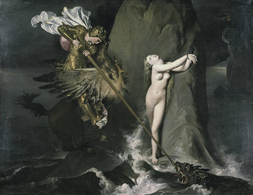 成年人,裸体,两个人,站,横图,插画,室外,夜晚,绘画,数码,科技,水,鳄鱼,马,油画,阴影,神话,艺术,网络,龙,悬崖,高光,几何,计算机图形,古典,合成,图画,拿着,文化,画,工艺品,品味,向上看,虚构,武器,幻想,保护,美术,电脑合成图,数码合成图,高雅,合成图,海怪,岩层,漫画,长矛,矛,祭品,写实,具体,具象,美学,勇气,英雄,援救,男人,女人,长发,岩石,彩图