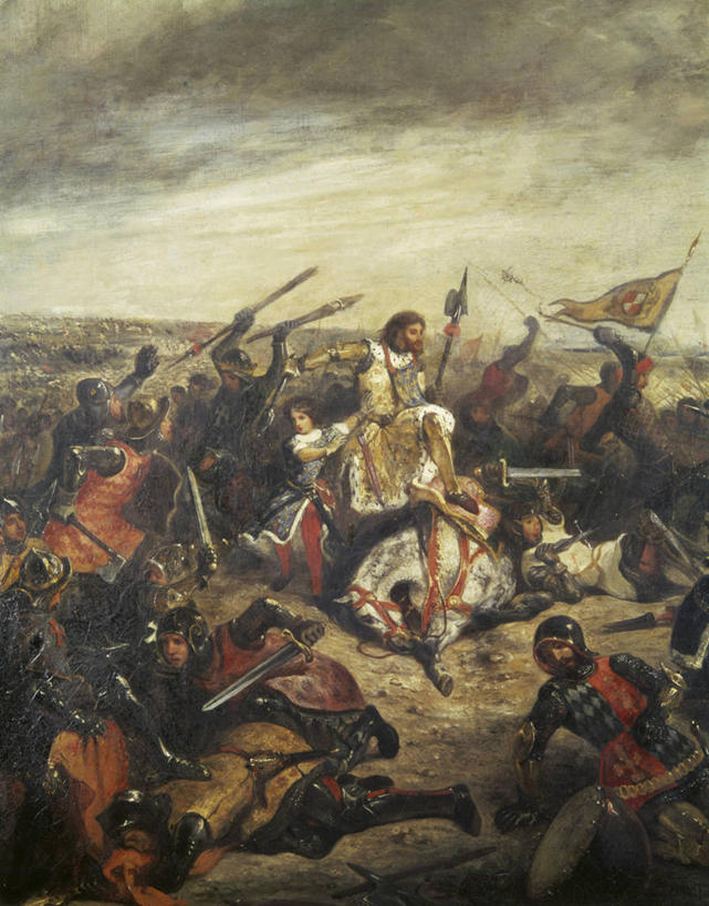 成年人,人群,竖图,插画,室外,白天,旅游,度假,绘画,数码,科技,美景,马,士兵,阴影,艺术,冲突,网络,地平线,景观,辽阔,地面,高光,几何,计算机图形,古典,合成,图画,历史,文化,娱乐,画,自然,工艺品,品味,享受,休闲,广阔,武器,景色,放松,战争,盾,保护,一望无际,美术,电脑合成图,数码合成图,高雅,剑,击败,恐怖,合成图,自然风光,打斗,延伸,进攻,漫画,法国文化,天地相交,写实,具体,具象,美学,无边无际,一马平川,美术工艺,普瓦捷,战场,彩图,浪漫主义