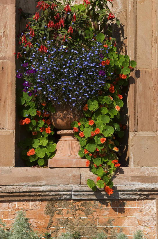 无人,横图,旅游,度假,雕塑,英国,正装,雕像,园艺,塔,宏伟,摄影,高雅,要塞,威尔士,彩图,旅行,名声,波威斯城堡