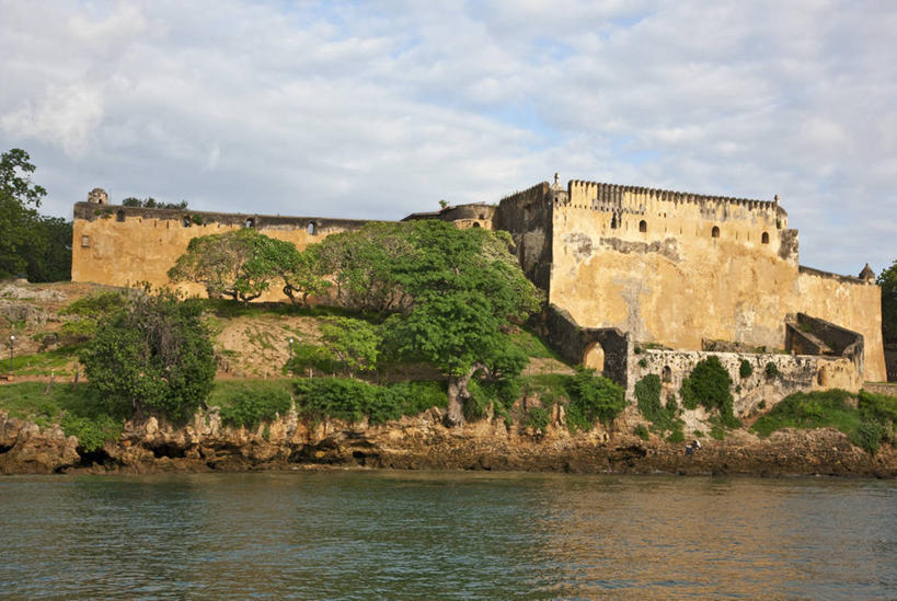 无人,横图,室外,海洋,建筑,非洲,肯尼亚,河岸,城镇,公寓,摄影,尖塔,住房,蒙巴萨岛,海滩,彩图,旅行,海港