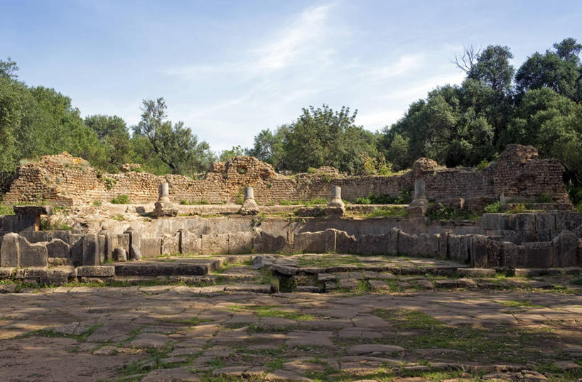 无人,教堂,横图,非洲,阿尔及利亚,北,废墟,摄影,北非,彩图,旅行,联合国教科文组织