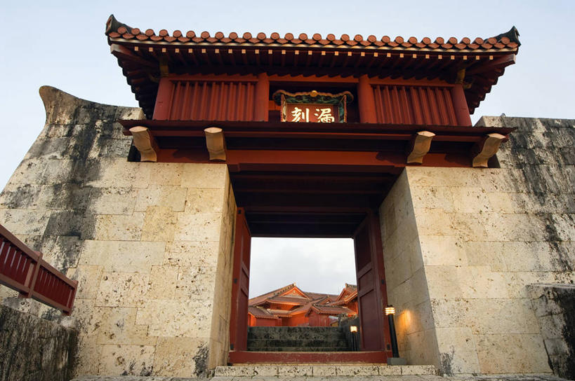 东方人,无人,横图,窗户,建筑,日本,亚洲,日本文化,城堡,历史,那霸,地标建筑,摄影,保护,冲绳县,东亚,琉球群岛,石灰石,彩图,传统文化