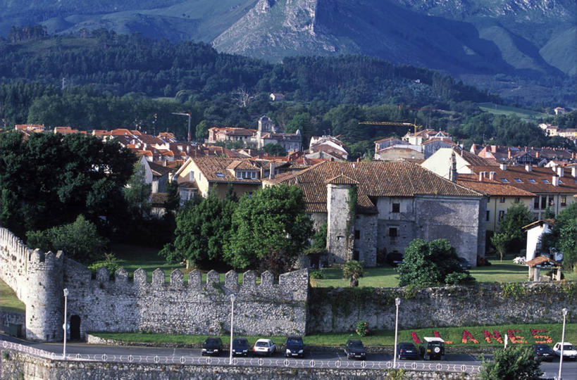 无人,横图,室外,山脉,建筑,西班牙,欧洲,墙,地形,摄影,阿斯图里亚斯,设计,彩图,传统文化