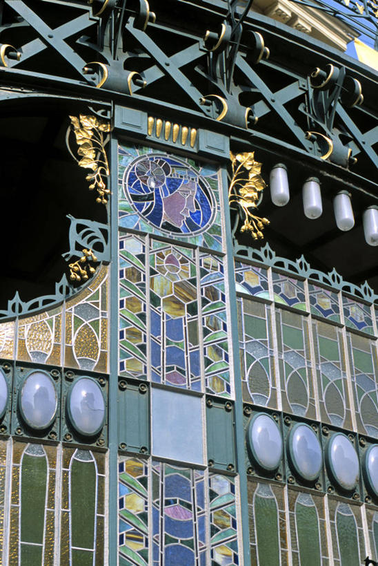 无人,竖图,建筑,欧洲,艺术,首都,摄影,东欧,捷克共和国,市政大楼,布拉格,彩色玻璃,彩图